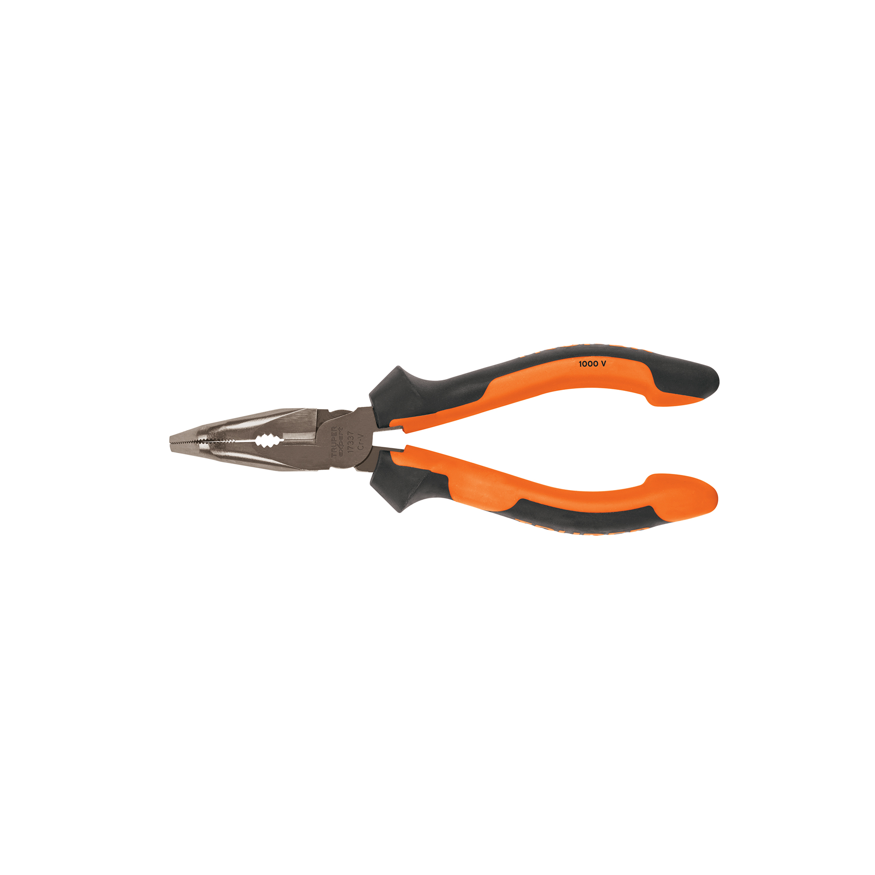 Pinza punta curva 6" mango comfort grip, Truper Expert en Guatemala