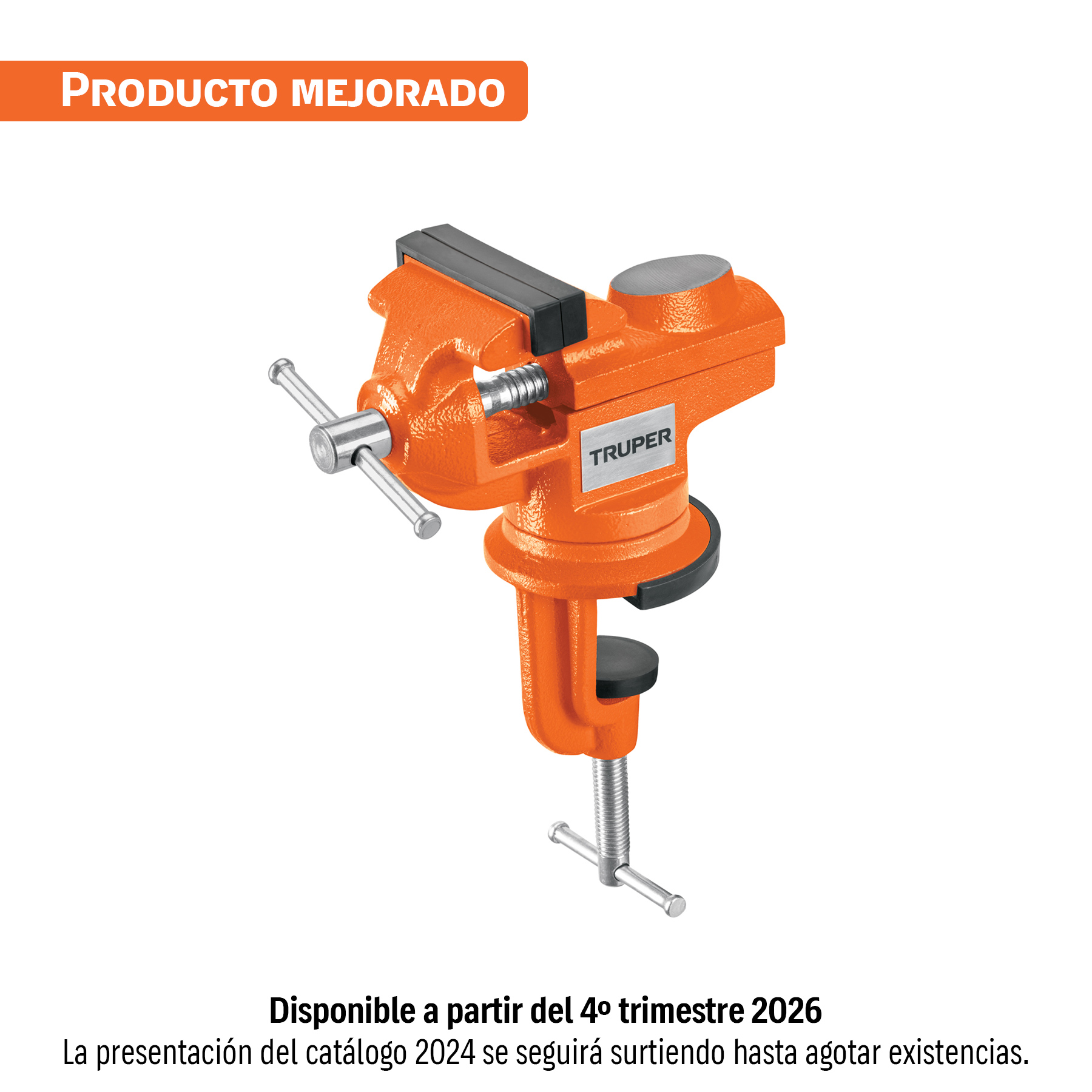 Tornillo de banco 2.5 pulgadas para joyero, Truper en Guatemala