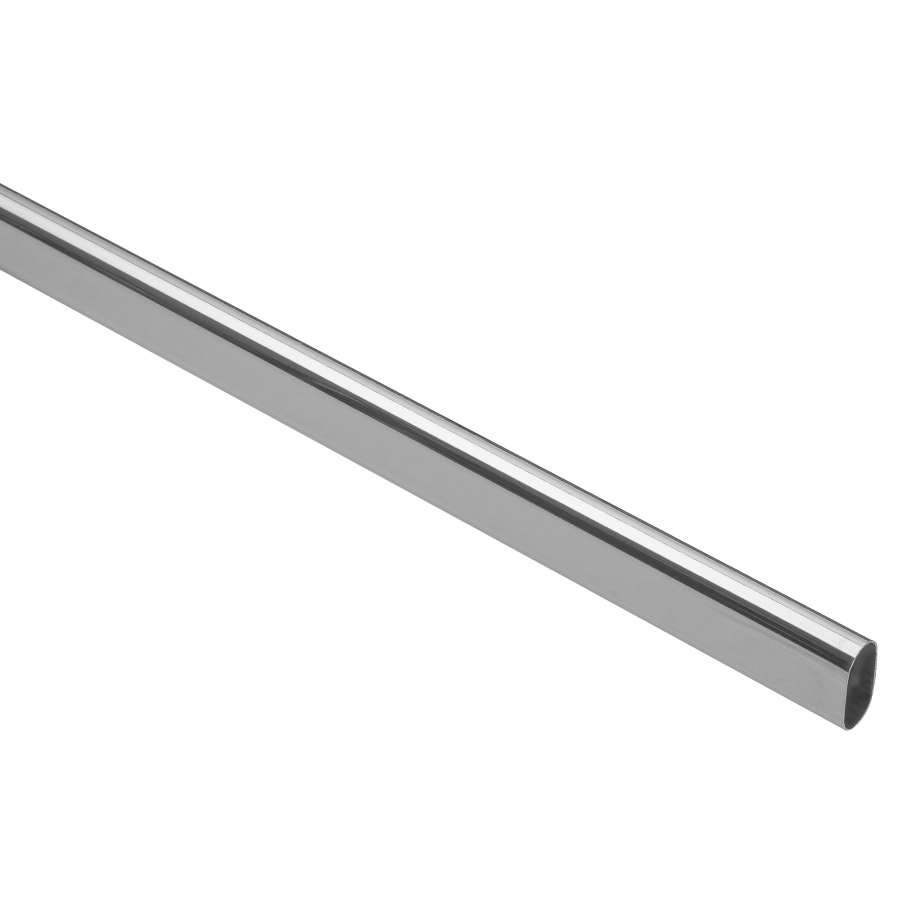 Tubo ovalado para clóset, 3 m, aluminio, Hermex en Guatemala