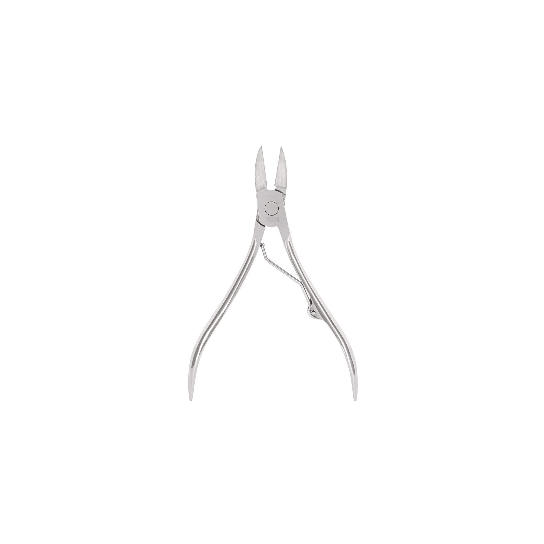 Alicate para pedicure 4-3/4", cabeza curva, extrafina,Pretul en Guatemala