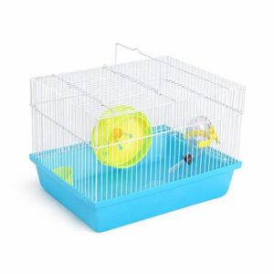 Jaula YML H166 Azul para Hámster Pequeño con Accesorios