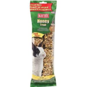 Barras de Premio Kaytee con Miel para Conejo, 8 oz